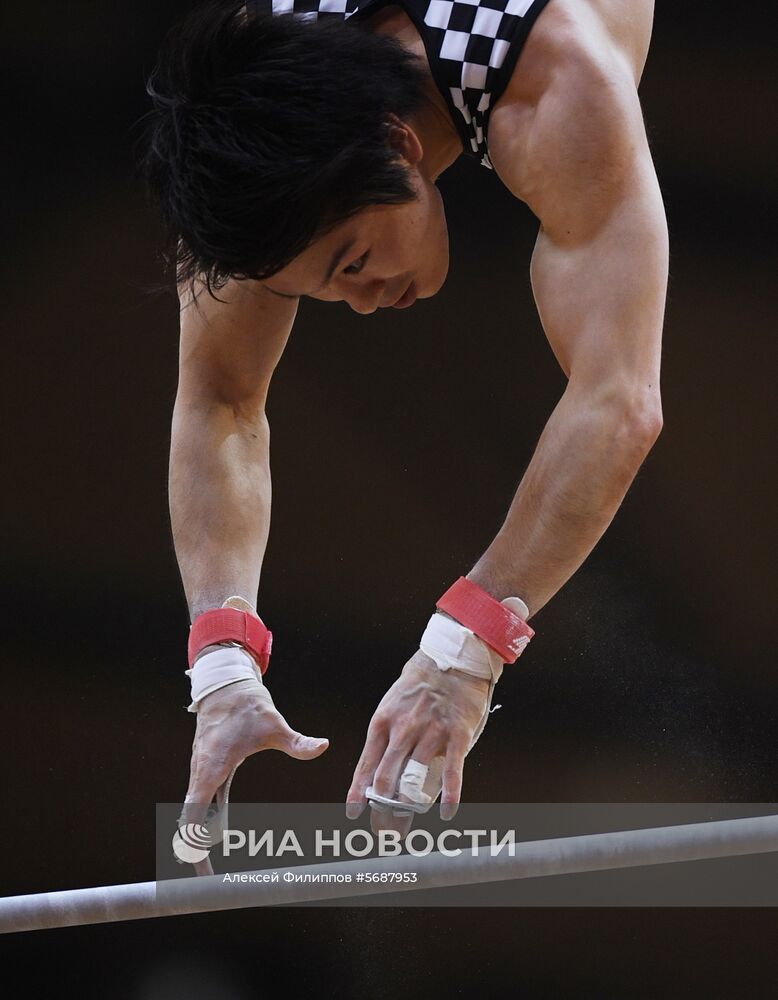 Спортивная гимнастика. Чемпионат мира. Отдельные снаряды. Второй день