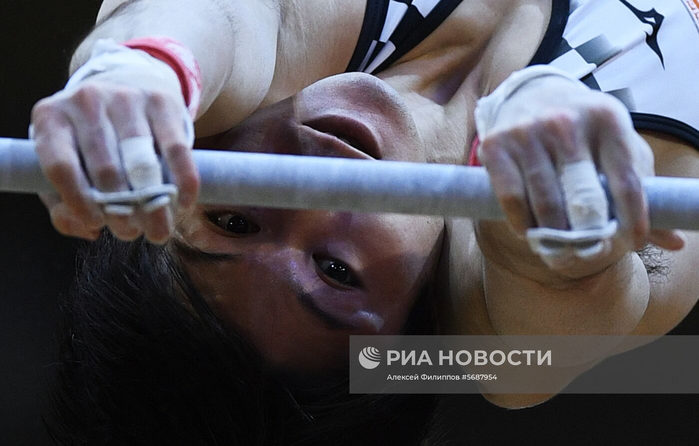 Спортивная гимнастика. Чемпионат мира. Отдельные снаряды. Второй день