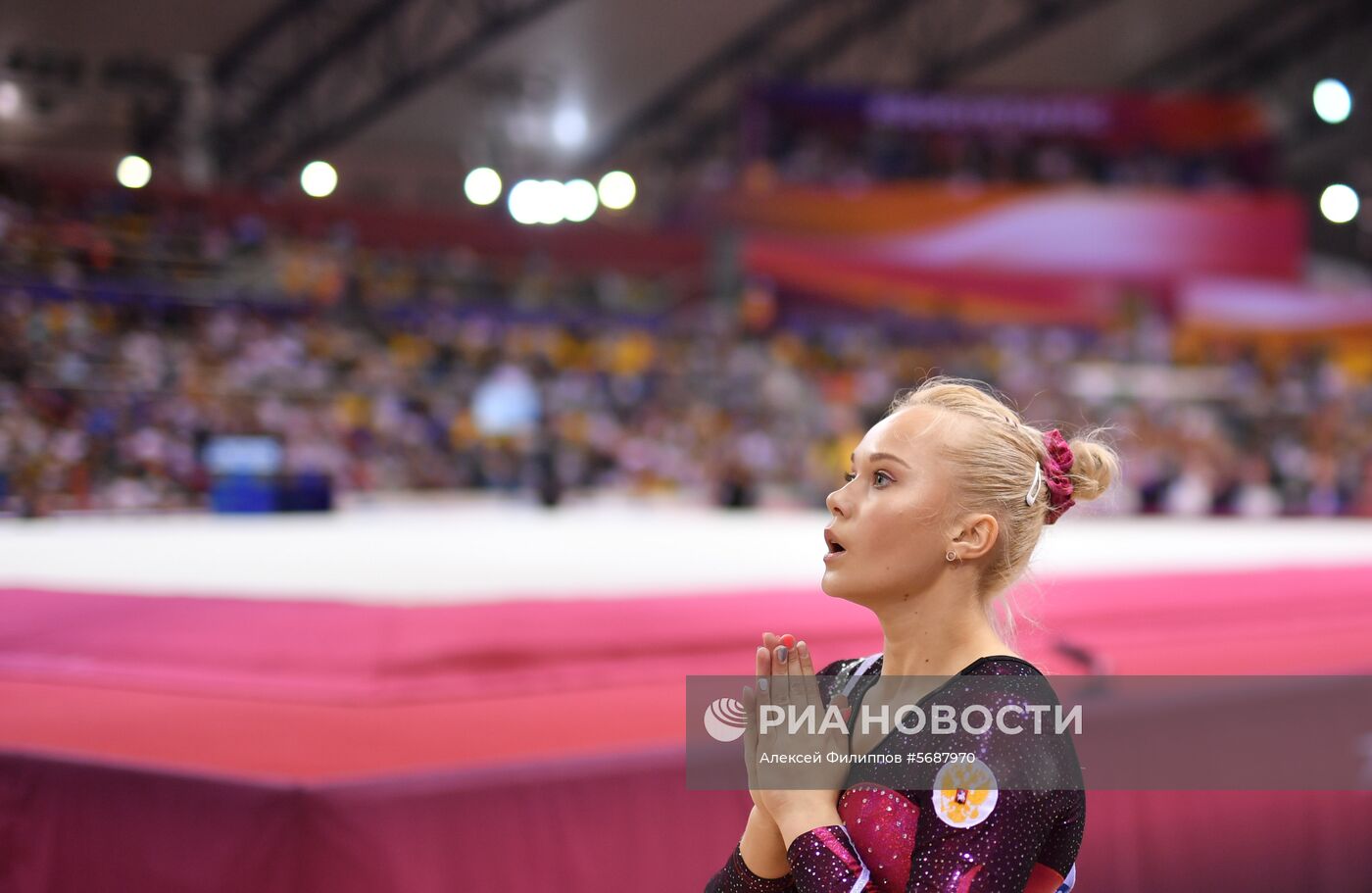 Спортивная гимнастика. Чемпионат мира. Отдельные снаряды. Второй день