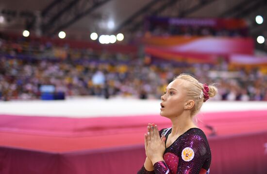 Спортивная гимнастика. Чемпионат мира. Отдельные снаряды. Второй день