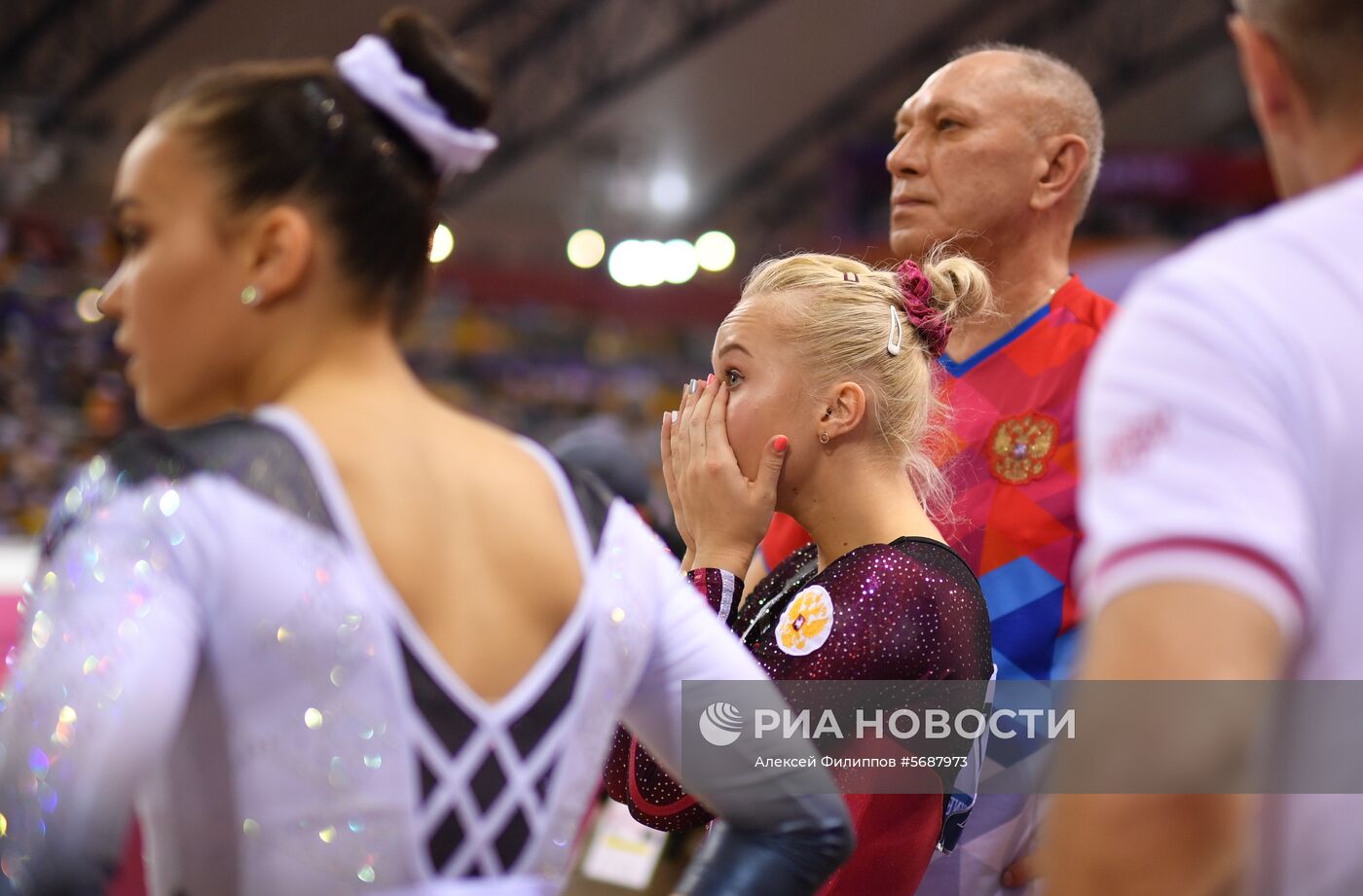 Спортивная гимнастика. Чемпионат мира. Отдельные снаряды. Второй день