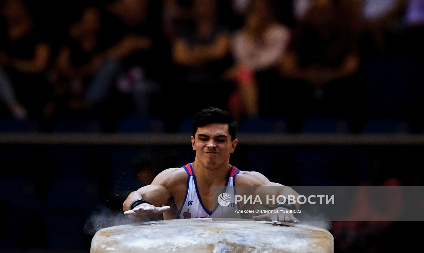 Спортивная гимнастика. Чемпионат мира. Отдельные снаряды. Второй день