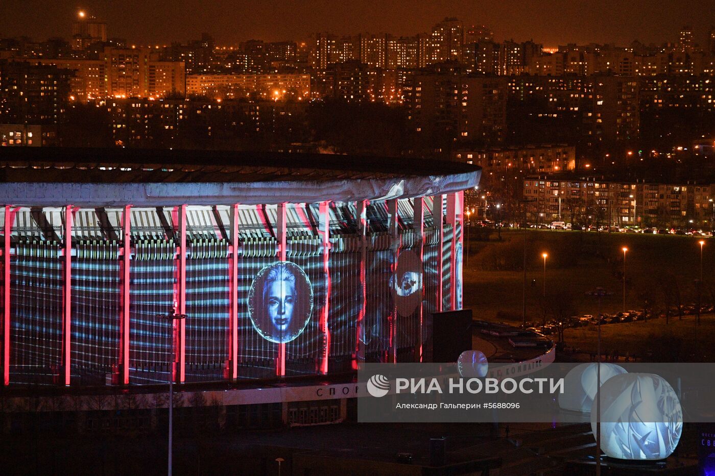 Фестиваль света в Санкт-Петербурге