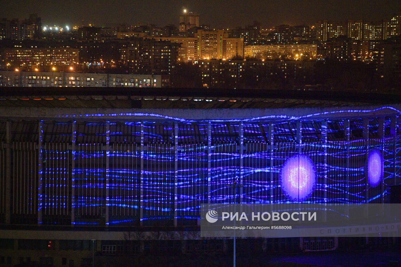 Фестиваль света в Санкт-Петербурге