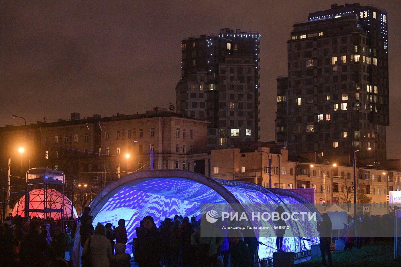 Фестиваль света в Санкт-Петербурге