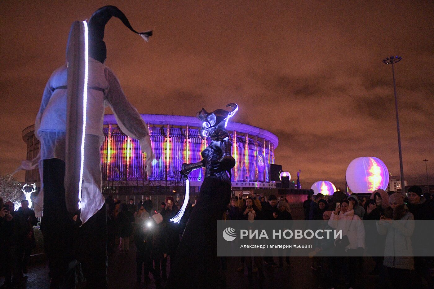 Фестиваль света в Санкт-Петербурге