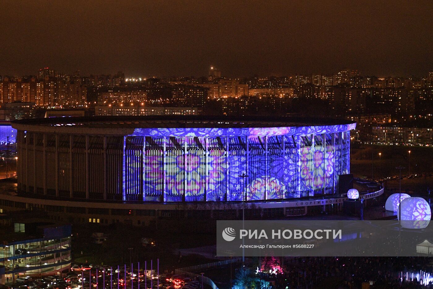 Фестиваль света в Санкт-Петербурге