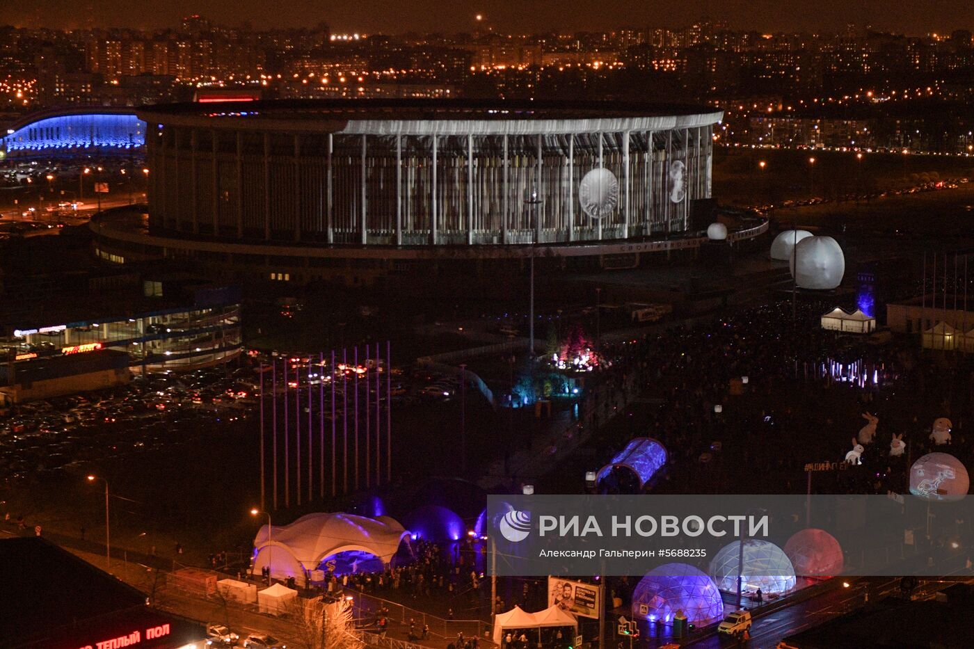 Фестиваль света в Санкт-Петербурге