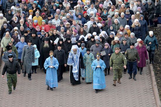 Крестный ход в честь Казанской иконы Божией Матери