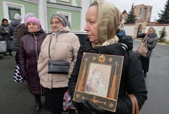 Крестный ход в честь Казанской иконы Божией Матери