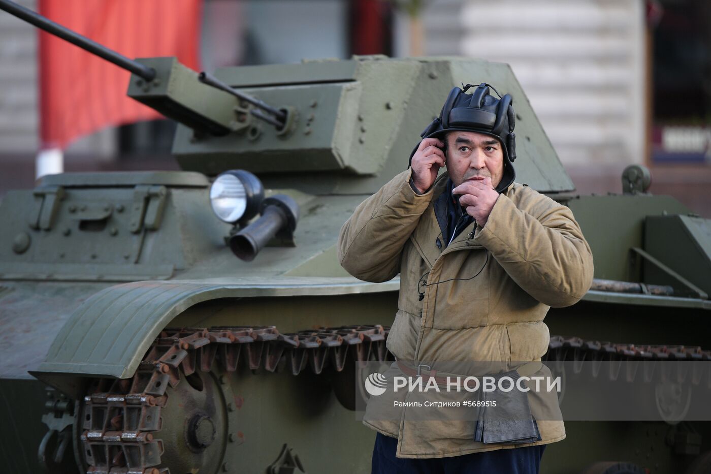 Репетиция марша, посвященного 77-й годовщине парада 1941 года