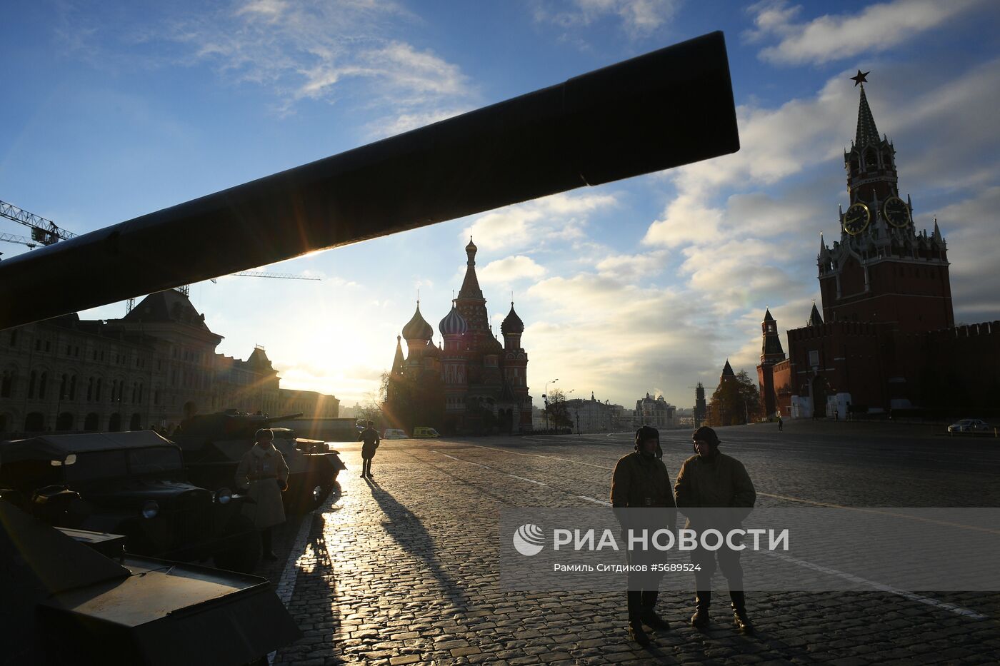 Репетиция марша, посвященного 77-й годовщине парада 1941 года