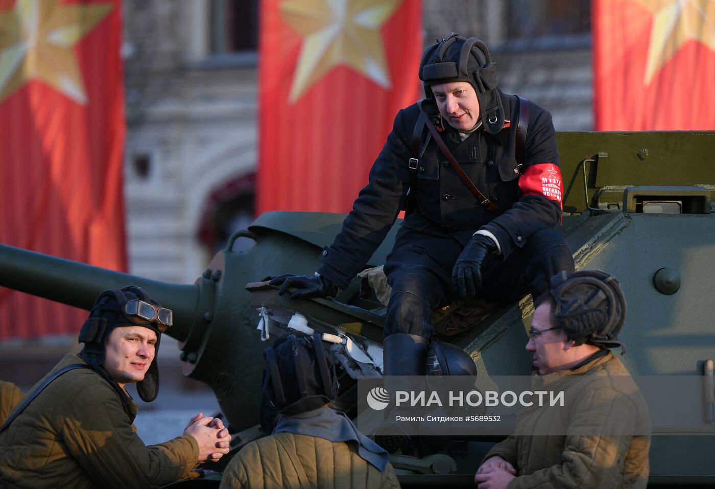 Репетиция  марша, посвященного 77-й годовщине парада 1941 года