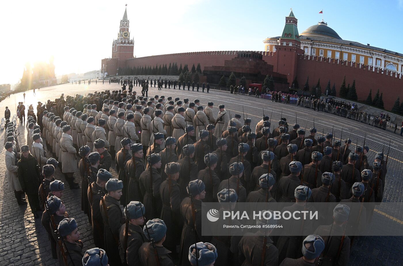 Репетиция марша, посвященного 77-й годовщине парада 1941 года