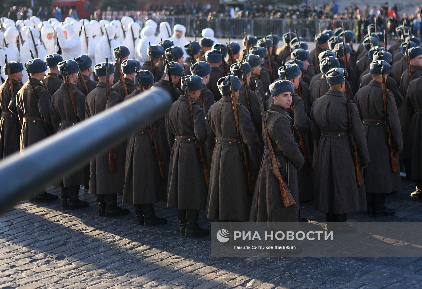 Репетиция марша, посвященного 77-й годовщине парада 1941 года