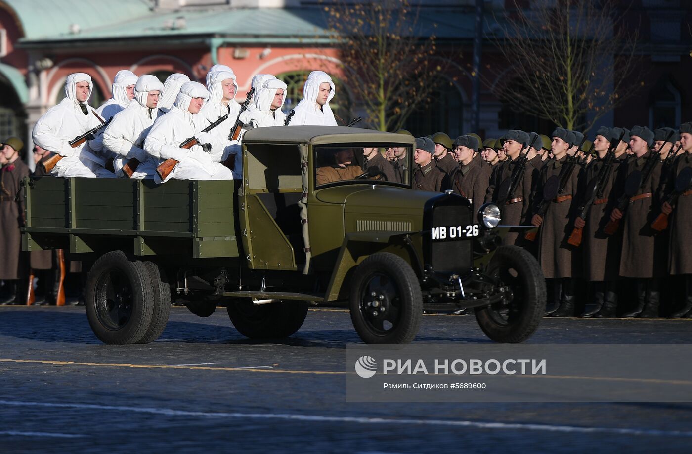 Репетиция марша, посвященного 77-й годовщине парада 1941 года