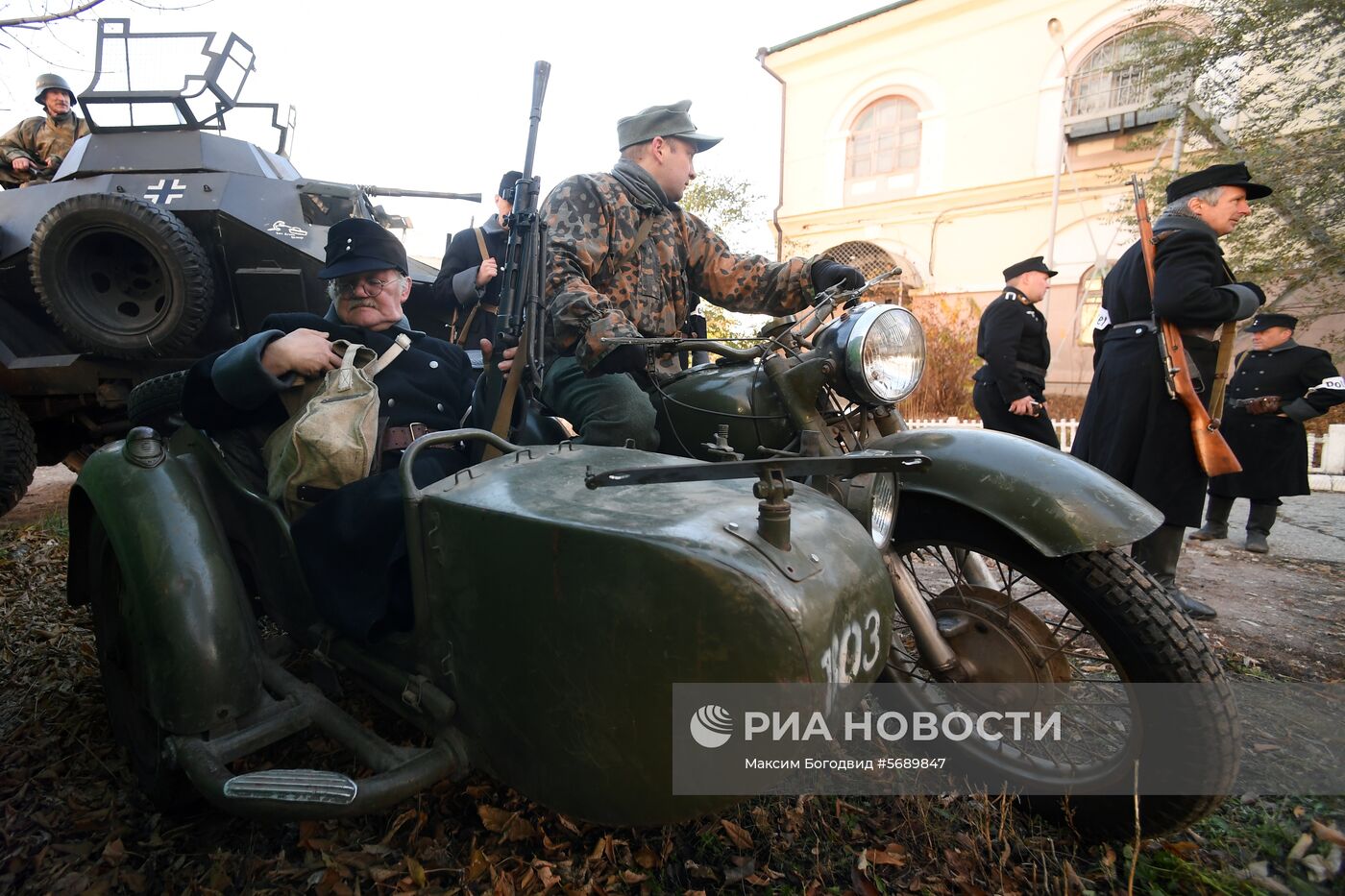 Военно-историческая реконструкция в честь 75-летия со дня освобождения Киева  