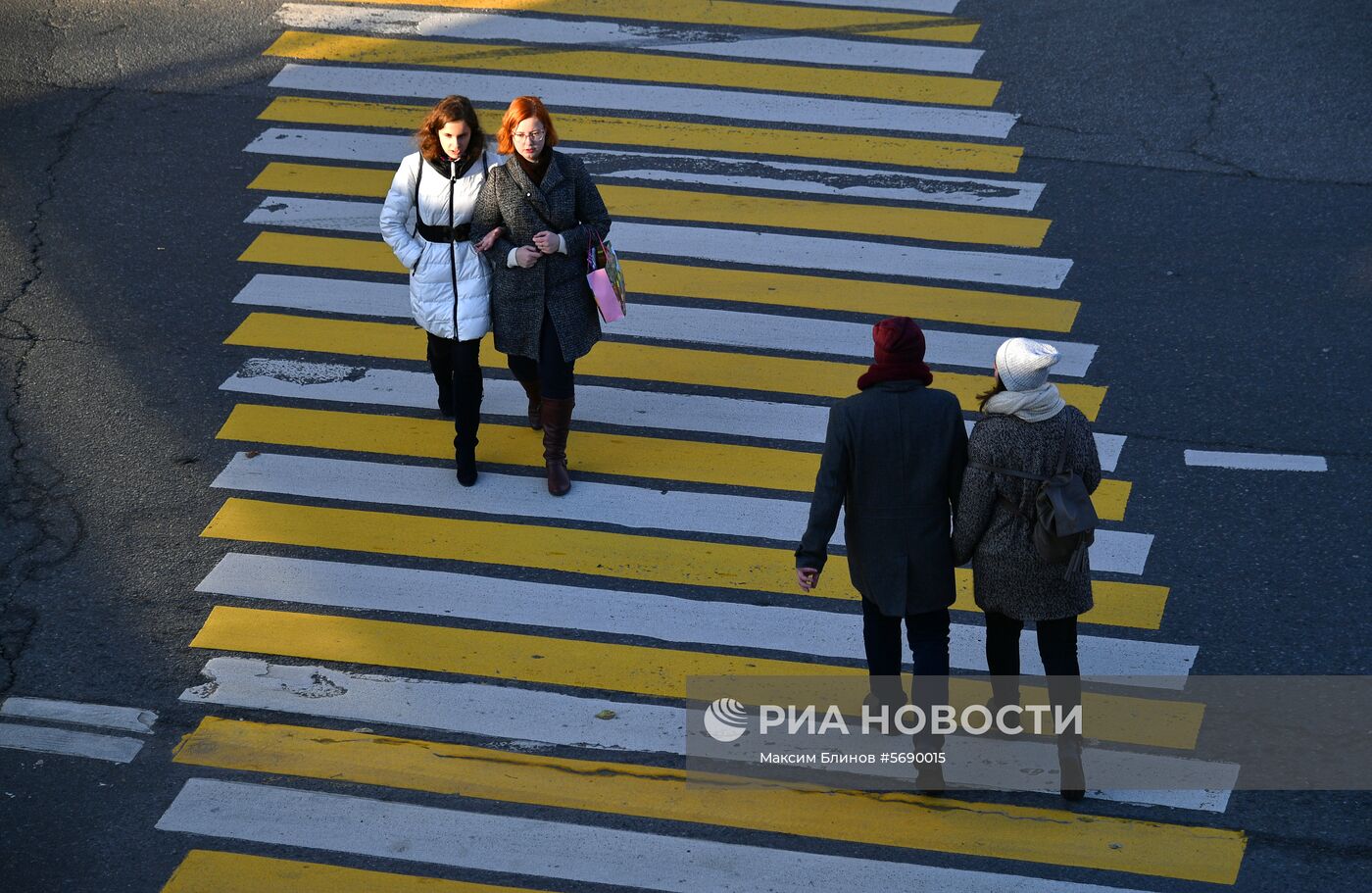 Дорожные знаки и разметка на московских дорогах