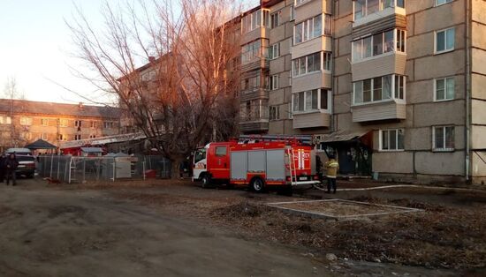 Взрыв газа в жилом доме в Еврейской АО