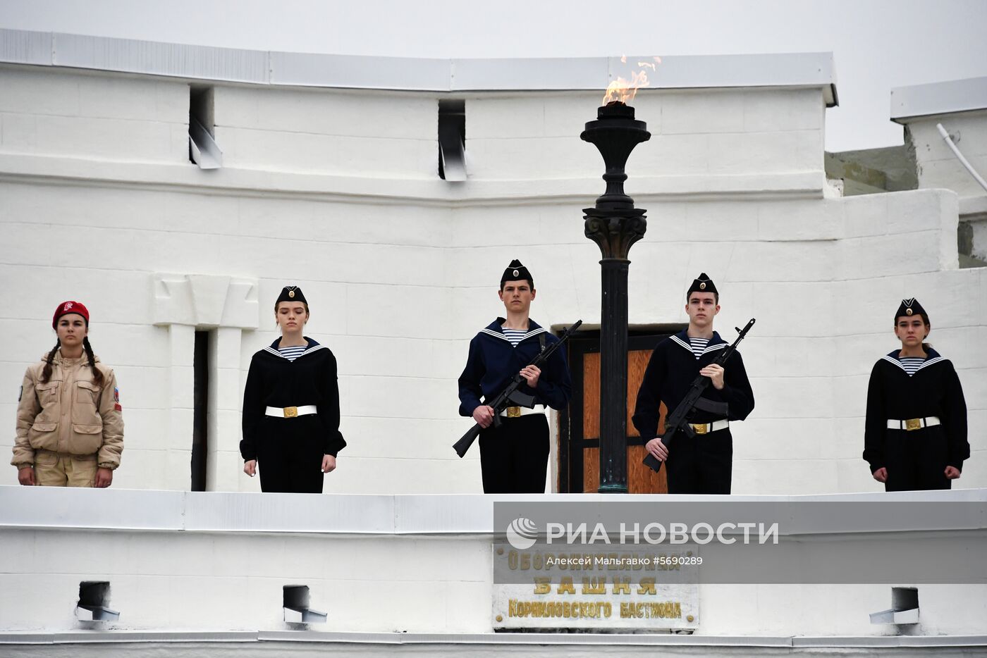 Открытие мемориального комплекса «Малахов курган» после реконструкции