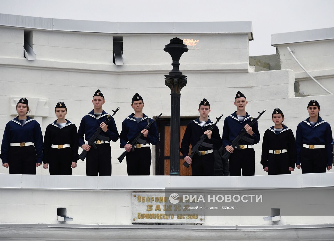 Открытие мемориального комплекса «Малахов курган» после реконструкции