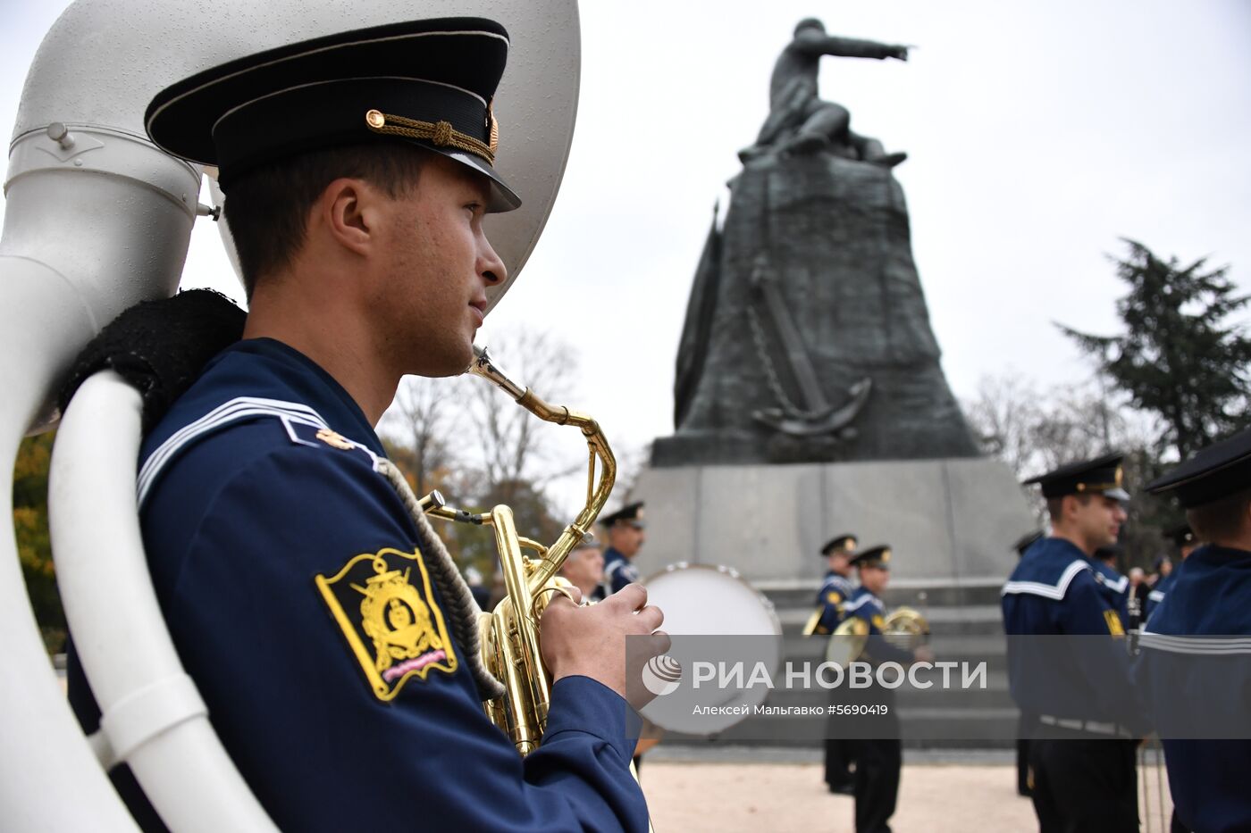 Открытие мемориального комплекса  «Малахов курган» после реконструкции