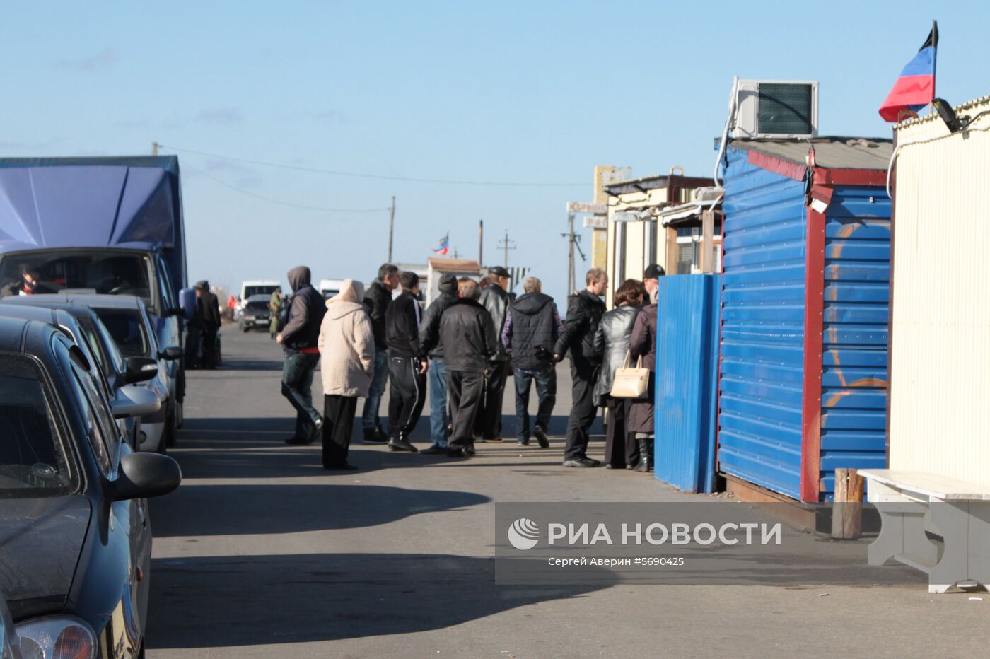 Открытие новых пограничных модулей на КПП 