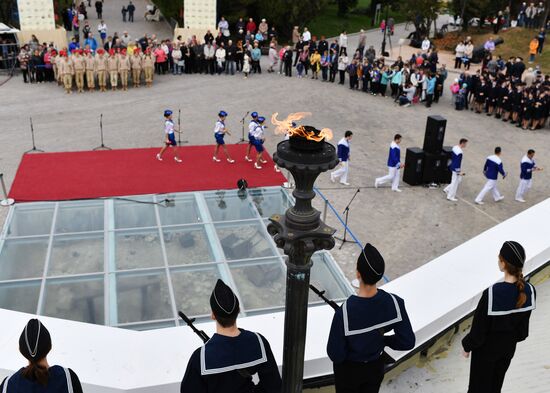 Открытие мемориального комплекса  «Малахов курган» после реконструкции