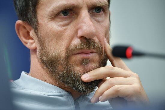 Футбол. Лига чемпионов. Тренировка ФК "Рома"