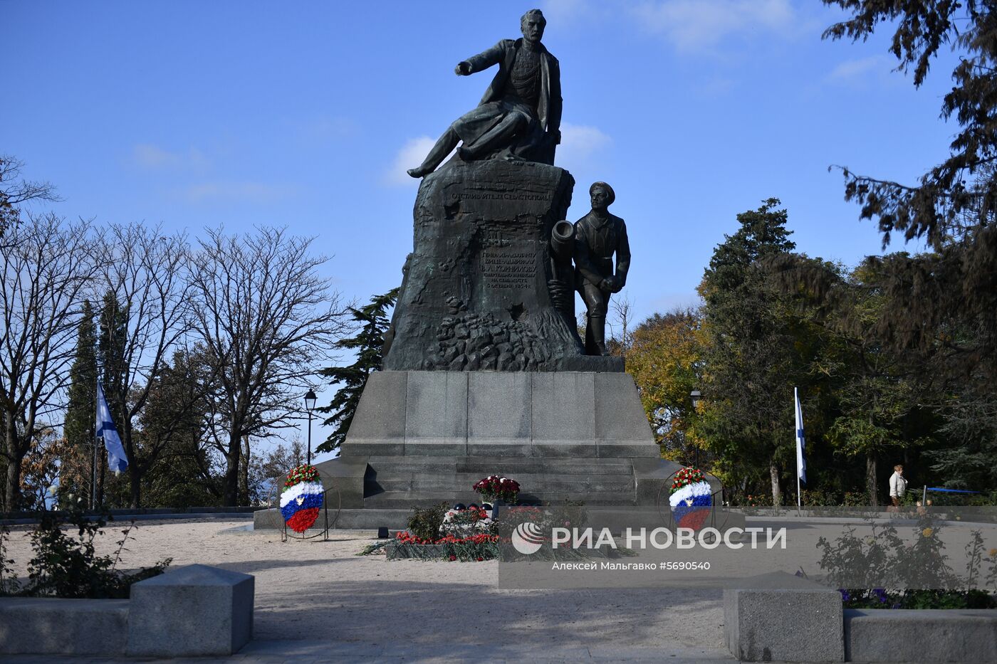 Открытие мемориального комплекса  «Малахов курган» после реконструкции