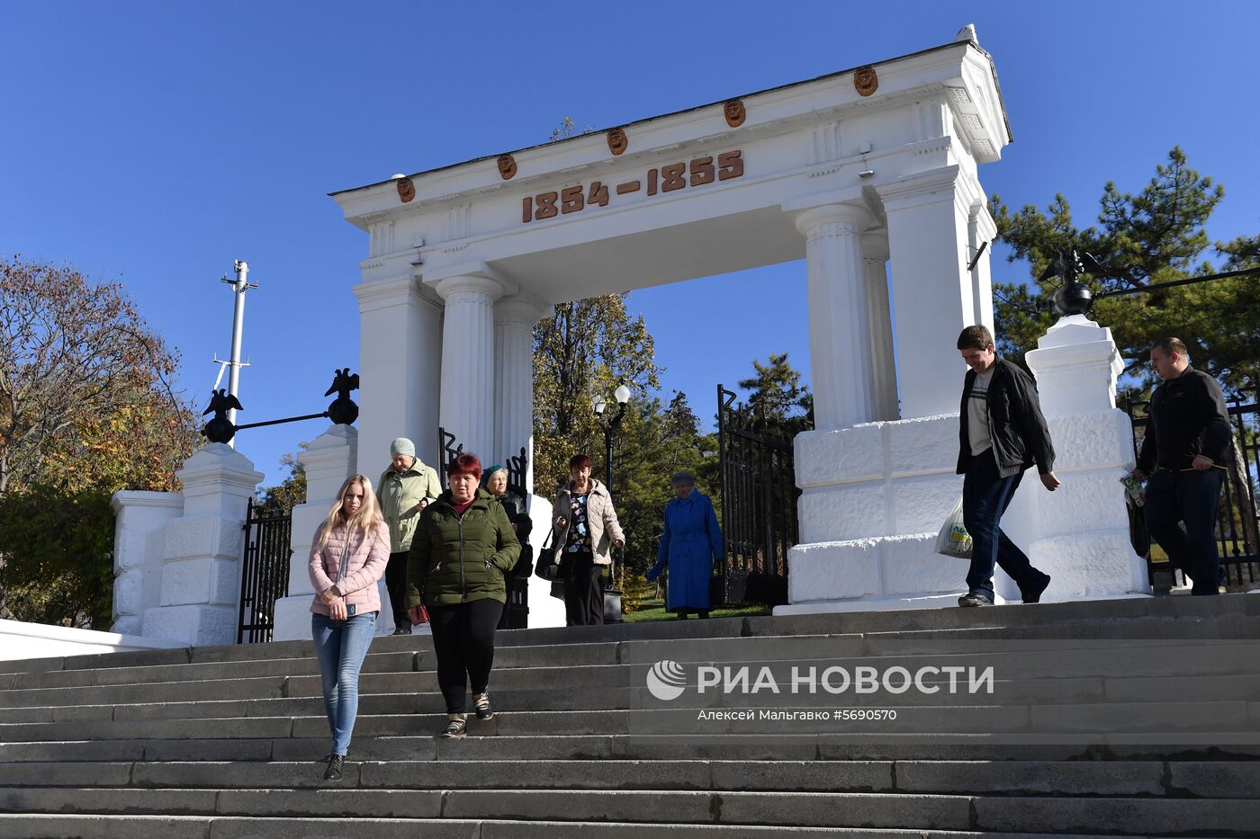 Открытие мемориального комплекса  «Малахов курган» после реконструкции