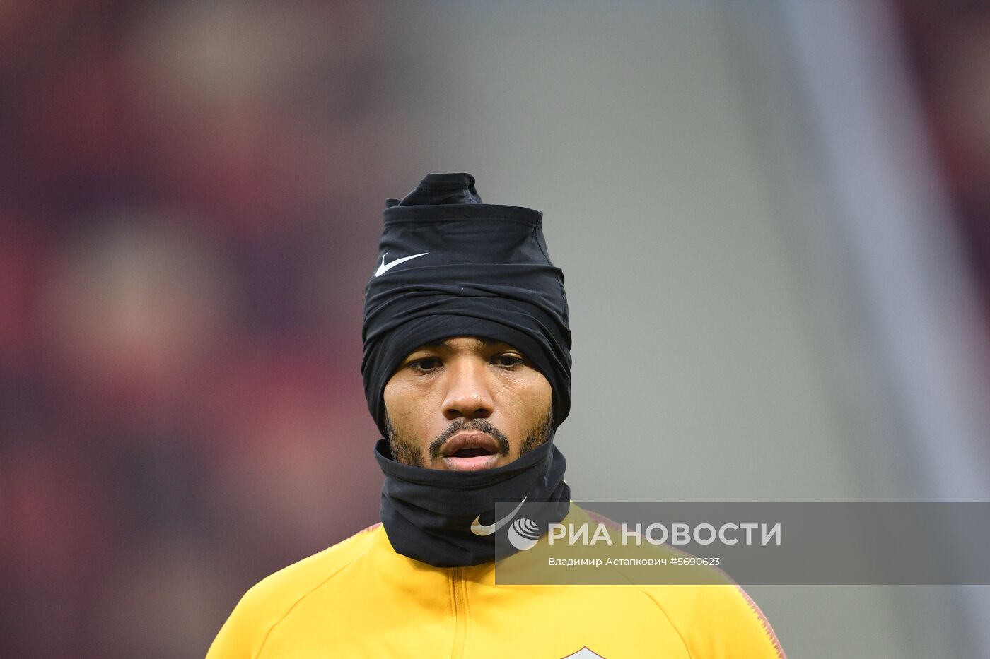 Футбол. Лига чемпионов. Тренировка ФК "Рома"