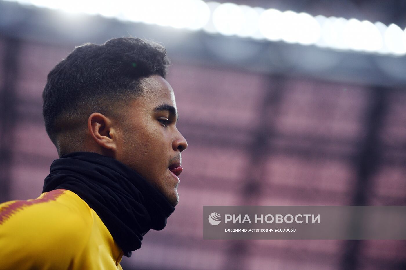 Футбол. Лига чемпионов. Тренировка ФК "Рома"