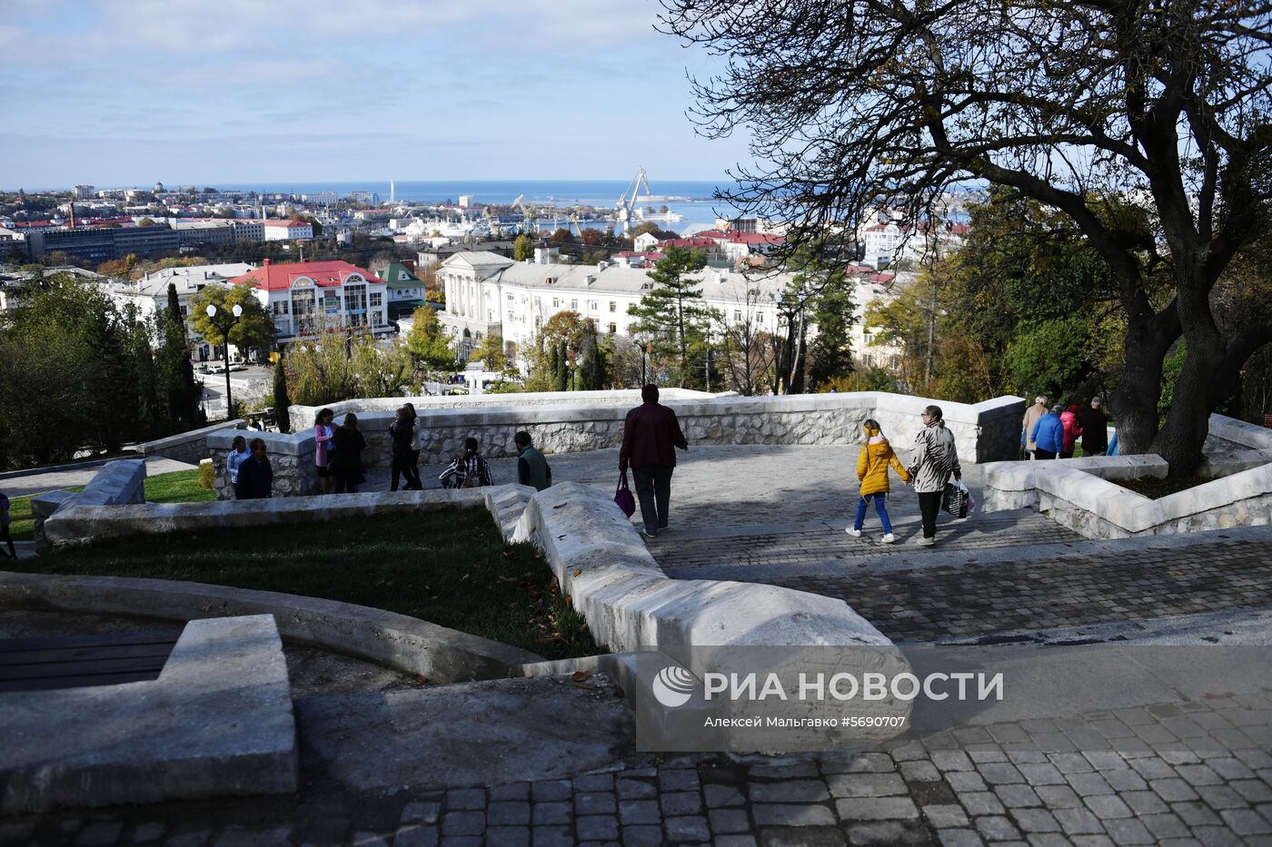 Открытие мемориального комплекса «Малахов курган» после реконструкции
