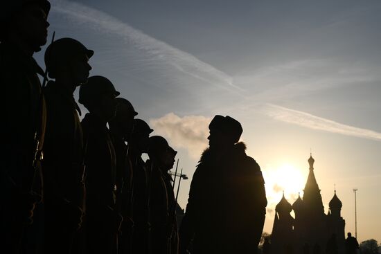 Марш, приуроченный к 77-й годовщине парада 1941 года