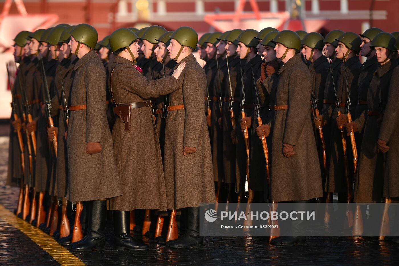 Марш, приуроченный к 77-й годовщине парада 1941 года