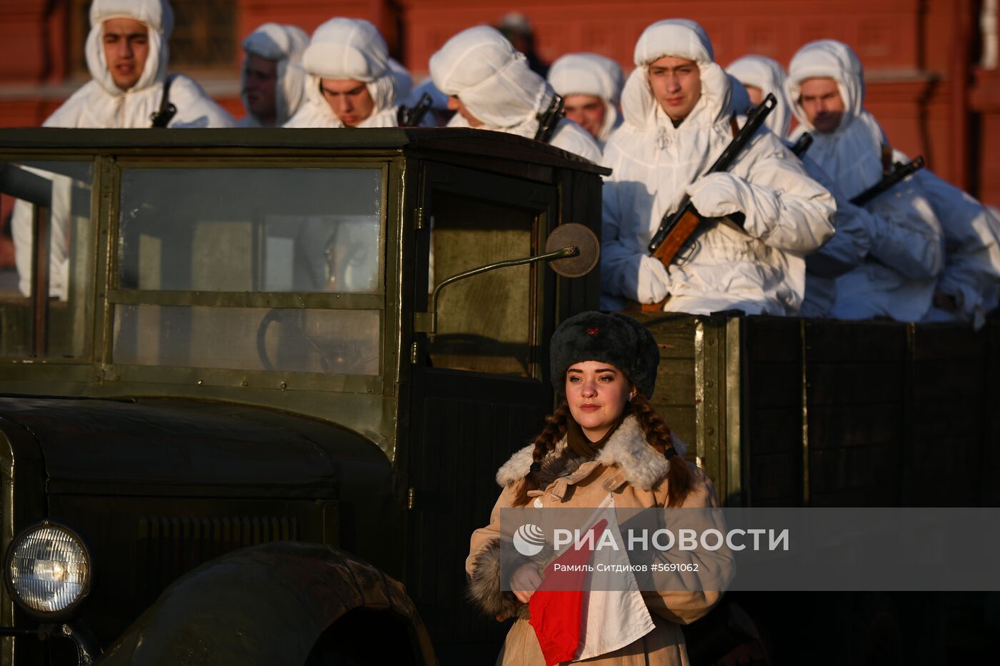 Марш, приуроченный к 77-й годовщине парада 1941 года