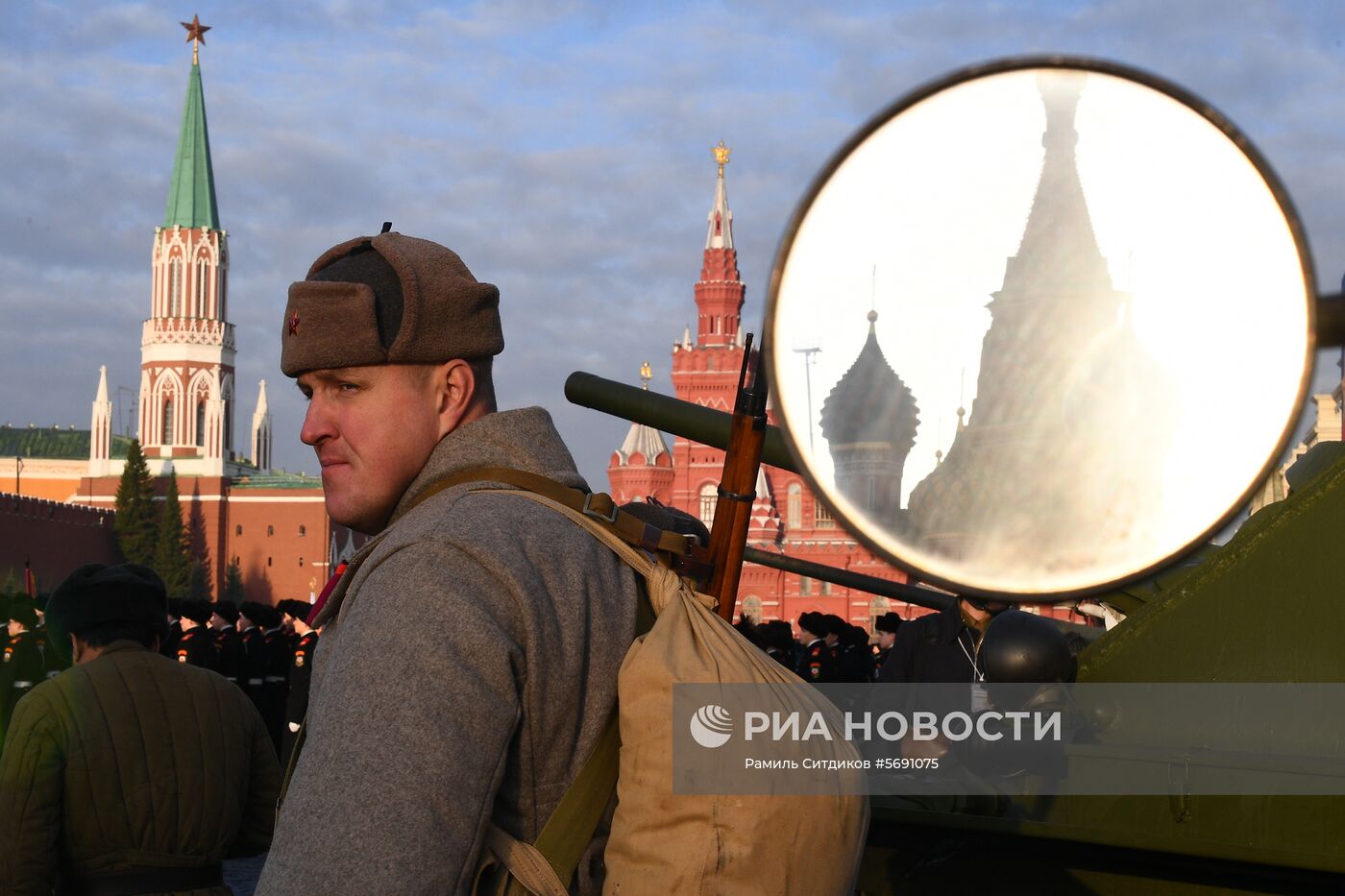 Марш, приуроченный к 77-й годовщине парада 1941 года