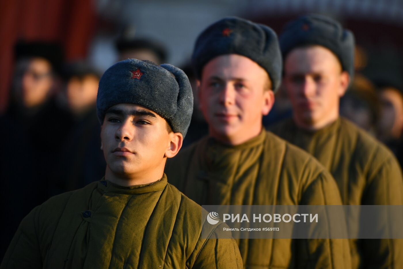 Марш, приуроченный к 77-й годовщине парада 1941 года