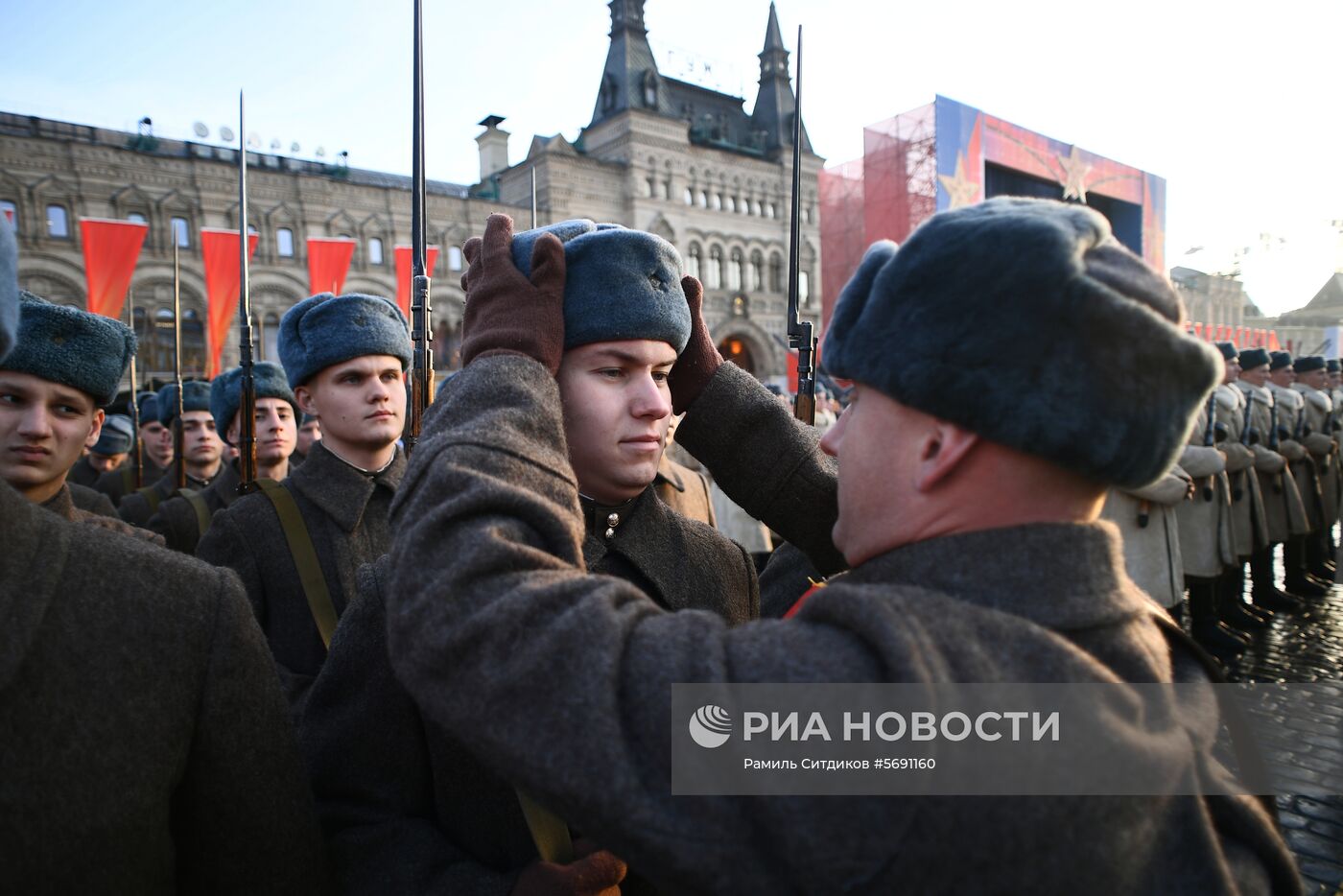 Марш, приуроченный к 77-й годовщине парада 1941 года