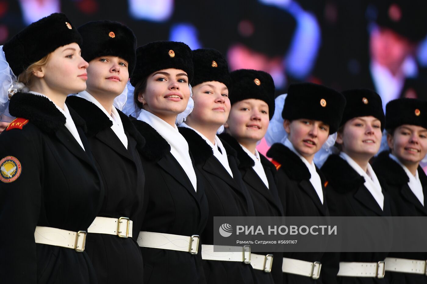 Марш, приуроченный к 77-й годовщине парада 1941 года