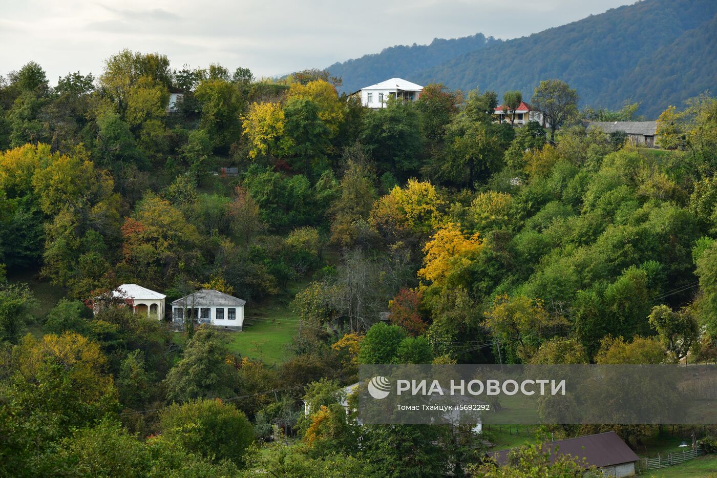 Село Ачандара в Абхазии