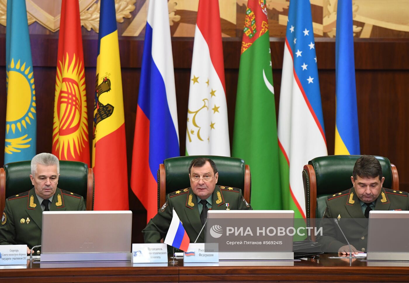 Заседание военно-технического комитета при совете министров обороны государств-участников СНГ 