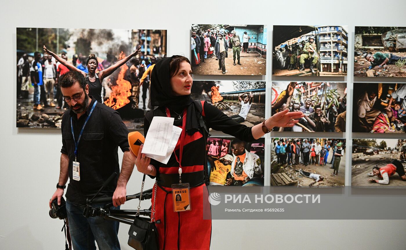 Открытие выставки победителей IV международного конкурса имени А. Стенина