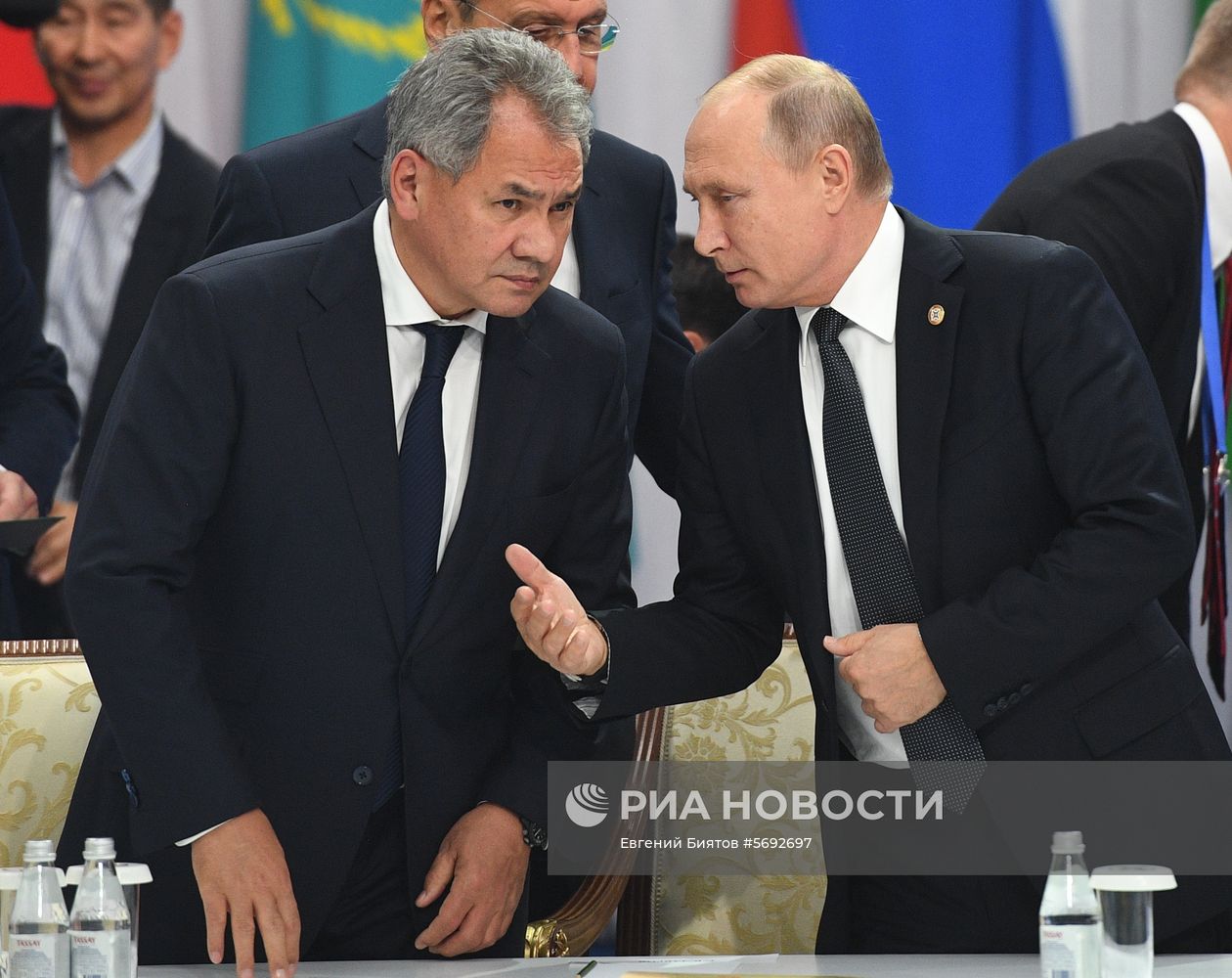 Визит президента РФ В. Путина в Казахстан