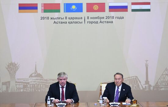 Визит президента РФ В. Путина в Казахстан