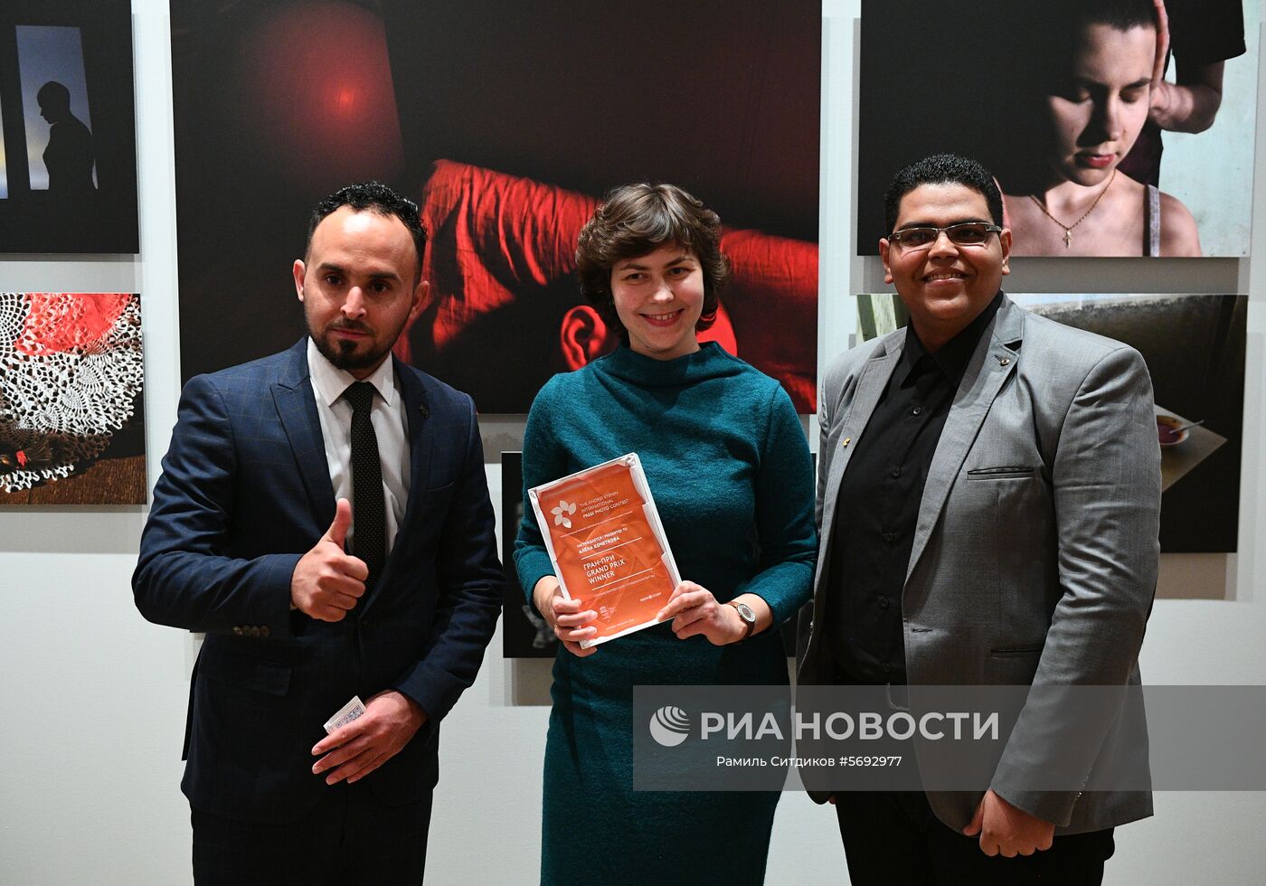 Открытие выставки победителей IV международного конкурса имени А. Стенина