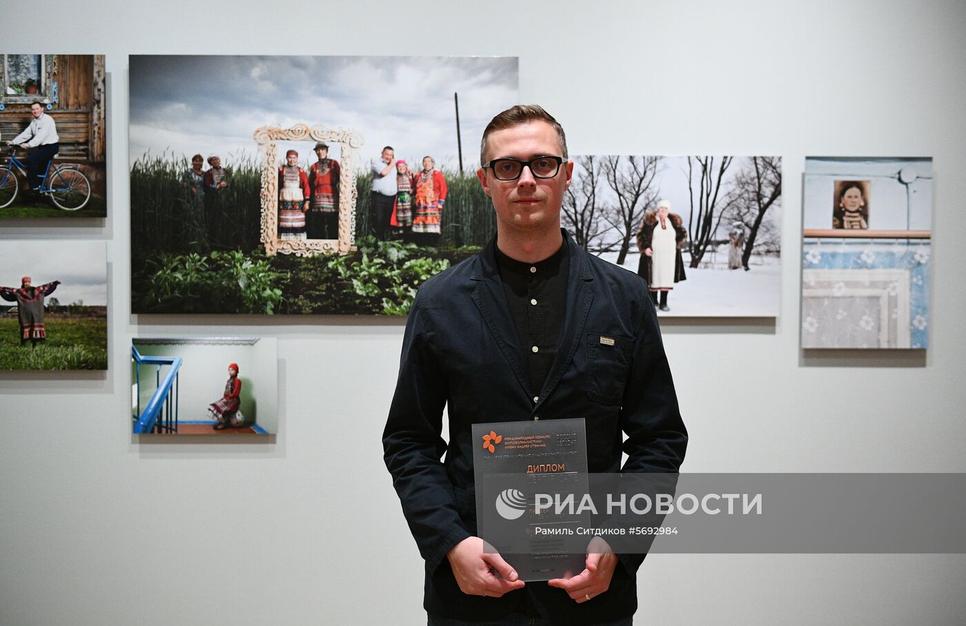 Открытие выставки победителей IV международного конкурса имени А. Стенина