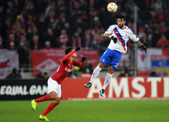 Футбол. Лига Европы. Матч "Спартак" - "Рейнджерс"