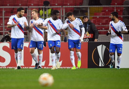 Футбол. Лига Европы. Матч "Спартак" - "Рейнджерс"